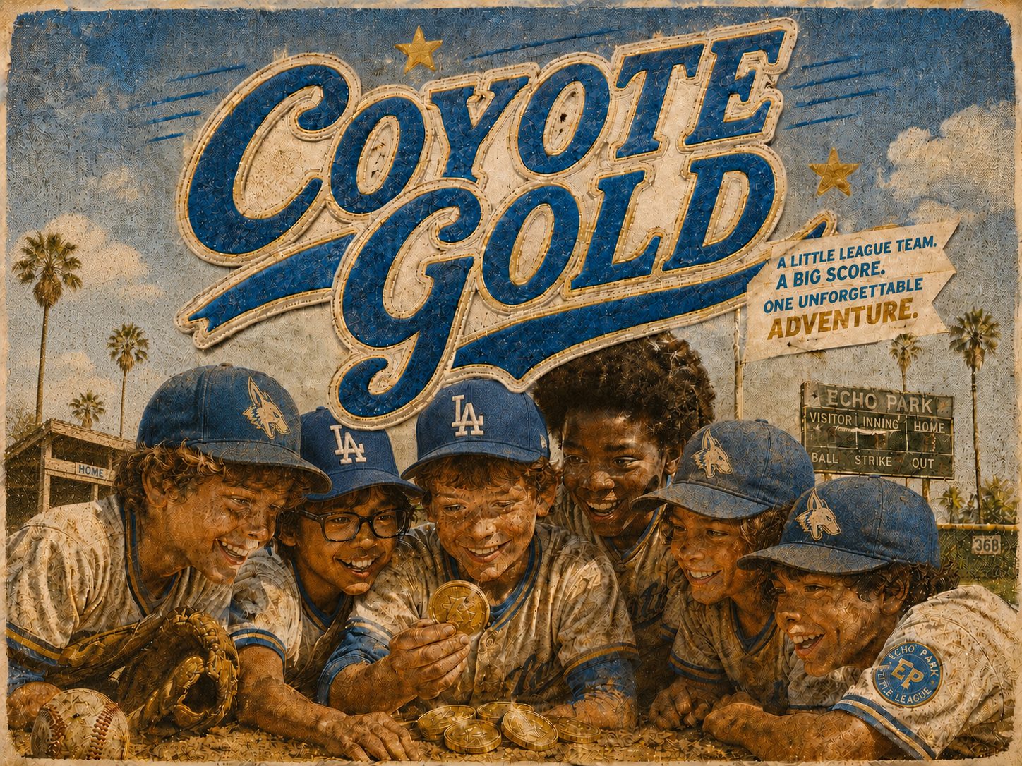COYOTE GOLD — a Little League team, a big score, one unforgettable adventure