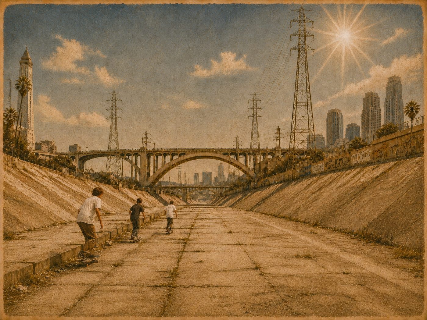 The LA River chase